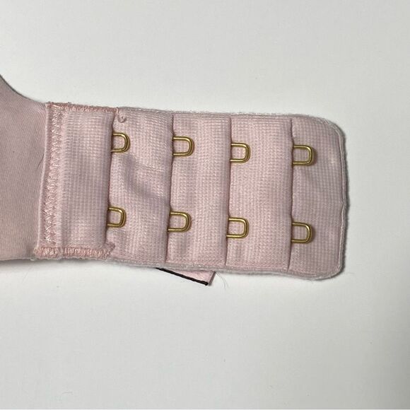 Victoria's Secret "Incredible" Padded Pink Lace Girly Girl Bra Women's Size 36D - Picture 4 of 16